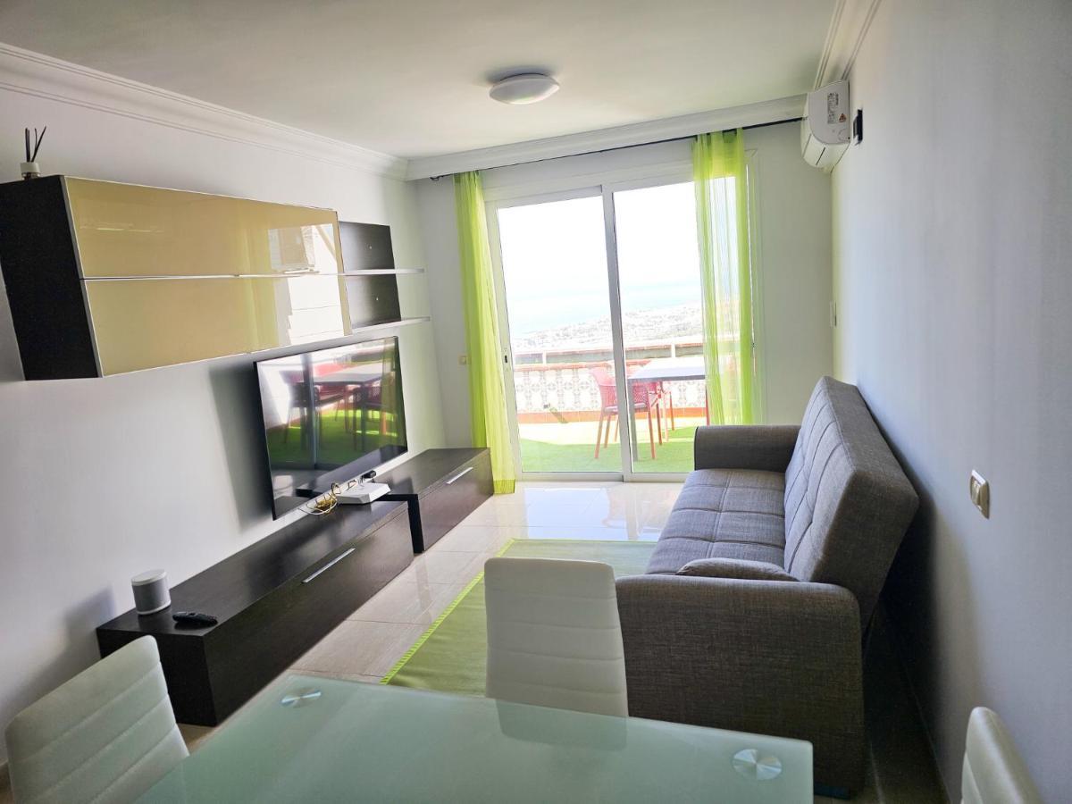 Luxury Sunset 408 Heated Pool With Air Condition And Sea Views Costa Adeje  Eksteriør billede