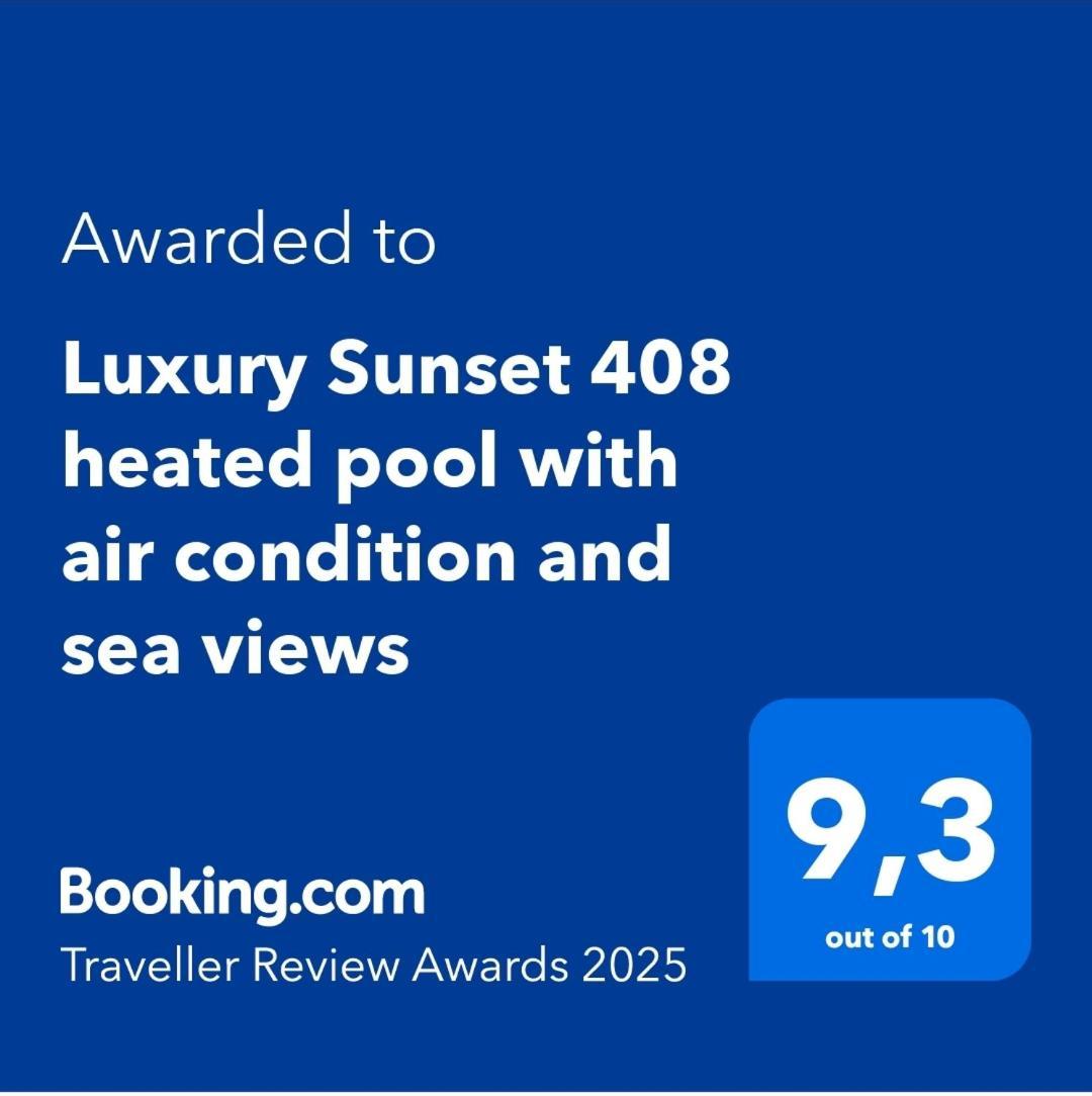 Luxury Sunset 408 Heated Pool With Air Condition And Sea Views Costa Adeje  Eksteriør billede
